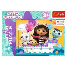 TREFL GABBY´S DOLLHOUSE Puzle mini maxi, 20 gab.