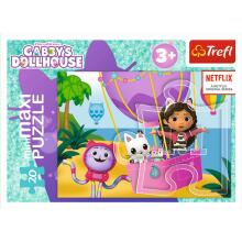 TREFL GABBY´S DOLLHOUSE Puzle mini maxi, 20 gab.