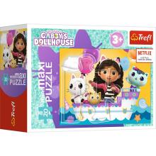 TREFL GABBY´S DOLLHOUSE Puzle mini maxi, 20 gab.