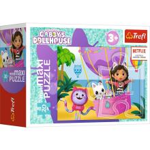 TREFL GABBY´S DOLLHOUSE Puzle mini maxi, 20 gab.