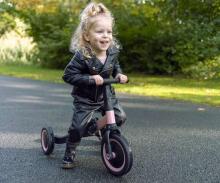 Little Dutch 4 in 1 Tricycle Kaya  Art.T6079.BK0123 4 in 1 Folding Tricycle / Runner