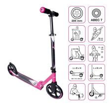 Muuwmi  Aluminium Scooter  Art.AU462 skūteris 205mm