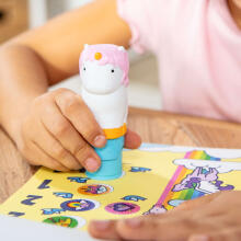 MELISSA & DOUG Sticker WOW! Aktivitāšu komplekts - Vienradzis