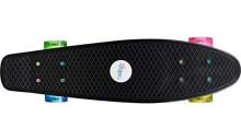 Muuwmi Skateboard Penny Board Neon Art.AU293  Bērnu skrituļdēlis ar gaismiņam