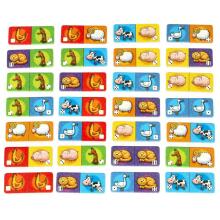 Ikonka Art.KX4167 ALEXANDER Dominoes Pets educational game 4+
