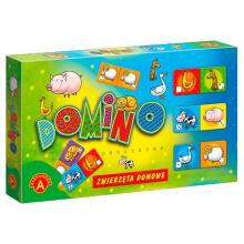 Ikonka Art.KX4167 ALEXANDER Dominoes Pets educational game 4+