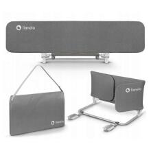 Lionelo Bed Rail Lora XL  Art.159721 Grey Bērnu Gultas aizsargmala / aizsārgbarjera