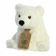 AURORA Eco Nation Мягкая игрушка Белый медведь, 24 см