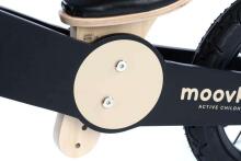 Moovkee Balance Bike Alex Air Art.159827 Black  Детский велосипед/бегунок с деревянной рамой
