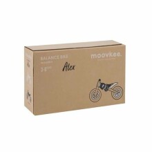 Moovkee Balance Bike Alex Air Art.159828 Yellow  Bērnu skrējritenis ar koka rāmi