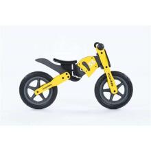 Moovkee Balance Bike Alex Air Art.159828 Yellow  Детский велосипед/бегунок с деревянной рамой