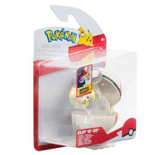 POKEMON W17 Pokéball with figure Clip´N´Go