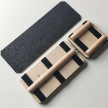 Brendompl Wood Board Small Art.NF03008 Деревянная торсионная подножка с резиной для тренировки мышц