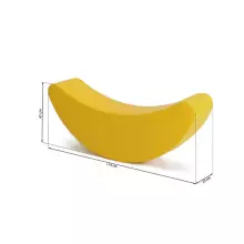 Banana – Мягкая игровая качалка для развития баланса, подвижности и воображения.