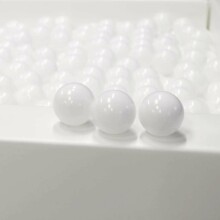 Iglu Balls Large Art.159946 White  Мячики для сухого бассейна  Ø 7 cm, 500 шт.