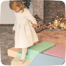 Iglu Soft Play Giant Art.159969 Pastel Spēles daudzfunkcionāls /modulārais centrs