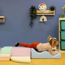 Lischwert Children's Foam Building Blocks Art.159972 Macarons   Игровой многофункциональный/модульный центр
