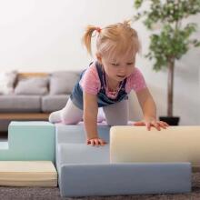Lischwert Children's Foam Building Blocks Art.159972 Macarons   Игровой многофункциональный/модульный центр