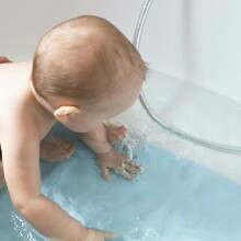 Baby Ono Non Slip Mat Art.1346/07 Turquoise neslystantis vonios kilimėlis 70x35cm