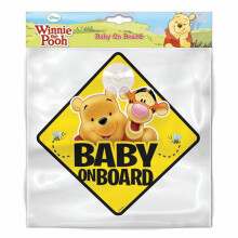 BABY ON BOARD WINNIE THE POOH