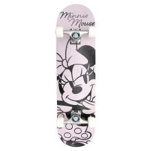 BIG WOODEN SKATEBOARD MINNIE GREY