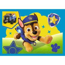 TREFL PAW PATROL Pužļu komplekts 4in1 Ķepa Patruļa
