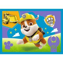 TREFL PAW PATROL Pužļu komplekts 4in1 Ķepa Patruļa