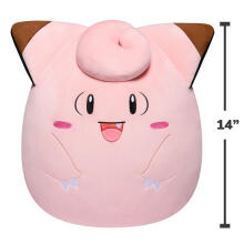SQUISHMALLOWS POKEMON plīša rotaļlieta Clefairy, 35 cm