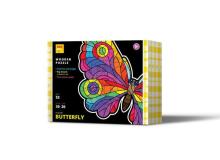 Kids Do Wooden puzzle  Art.AP3115 Butterfly Koka puzle Taurenis 52 gab
