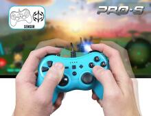 Subsonic Wired Controller Colorz Neon Blue for Switch