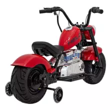 Motorcycle Chopper Warrior Art.160676 Red Мощный детский электромобиль/электромотоцикл 12 В