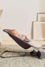 Babybjorn Balance Bouncer Bliss Art.006034 Dark Purple Cotton šūpuļkrēsls