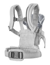 BabyBjorn Harmony Art.088004 Silver 3D Mesh Кенгуру повышенной комфортности от 3,2 до 15 кг