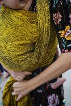 Little Frog  Wrap Sling  Art.160832 Lemon Wildness
