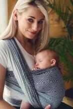 Little Frog Wrap Sling Art.160847 Tencel Rocky Tube  Многофункциональный слинг - платок (для детей до 36 месяцев) размер 4 (3.6м)