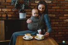 Little Frog Wrap Sling Art.160909 Inky Cube