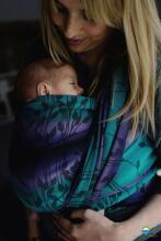 Little Frog Wrap Sling Art.160928 Dark Meadow Многофункциональный слинг - платок (для детей до 36 месяцев) размер 5 (4.2м)
