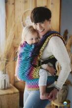 Little Frog Baby Carrier Prime Art.161018 Prismatic Ethno Эргономичная кенгуру - Рюкзачок повышенной комфортности от 4 до 20 кг