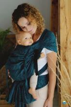 Little Frog Baby Carier Cross Hybrid Art.161030 Ocean Wildness Эргономичная сумка-кенгуру  от 4 до 20 кг