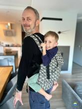 Little Frog XL Toddler Carrier  Art.161044 Ocean Wildness Ķengursoma - aktīviem vecākiem gariem pārgājieniem no 2 līdz 6 gadiem