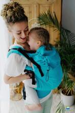 Little Frog XL Toddler Carrier  Art.161051 Linen Hawaia  Кенгуру - Рюкзачок повышенной комфортности с 2 до 6 лет