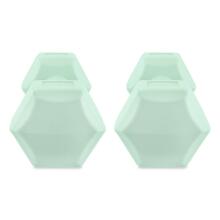 Set of hexagonal dumbbells 2x1 kg Spokey MONSTER