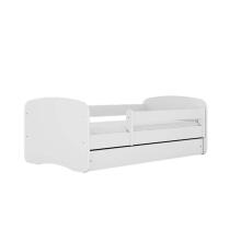 Bed babydreams white without pattern without drawer without mattress 180/80
