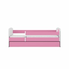 Bed babydreams pink princess horse with drawer with non-flammable mattress 160/80