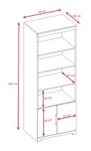 Bookcase tomi