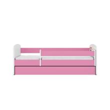 Bed babydreams pink frozen land with drawer with non-flammable mattress 180/80