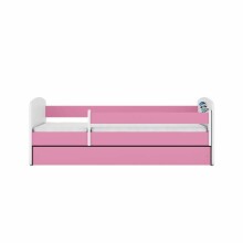 Bed babydreams pink raccoon with drawer with non-flammable mattress 180/80