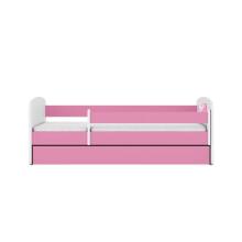 Babydreams pink princess horse bed without drawer, coconut mattress 140/70