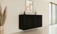 Dallas chest of drawers, black