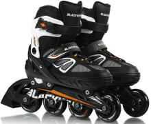 Ролики Blackwheels Sonic, Black/White 37-40 размер регулируется